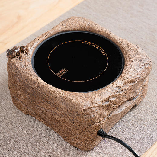 厂家直发/龙隐斋 清乐电陶炉家用茶炉煮茶器台式静音陶瓷炉铁壶银壶烧水炉 商品图2