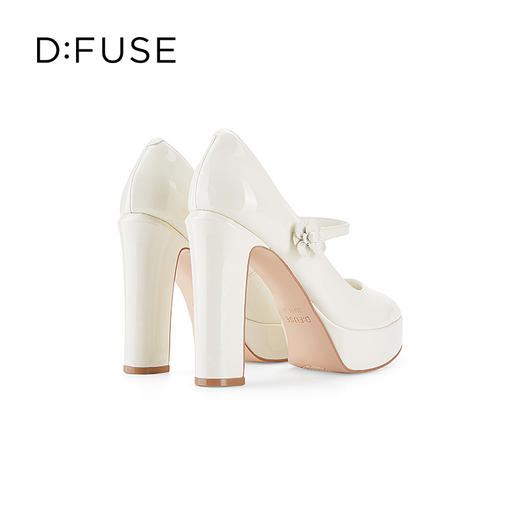 DFuse迪芙斯春季新款厚底芭比鞋高跟玛丽珍单鞋女DF31111055 商品图2
