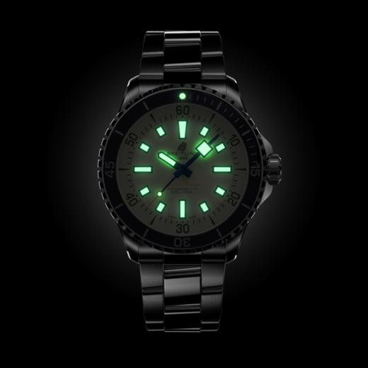 百年灵 Breitling 超级海洋自动机械腕表 A17375E71G1A1 商品图3