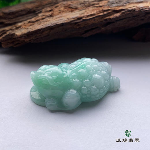 派瑞翡翠 翡翠挂件 糯种 飘花 商品图2