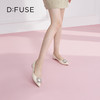 D:FUSE/迪芙斯2023春季新款尖头水钻花饰扣低跟单鞋女鞋DF31111050 商品缩略图8