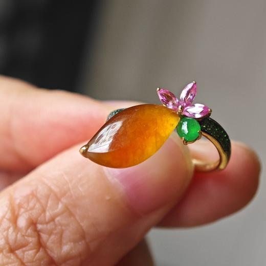 冰红翡随形戒指 商品图1