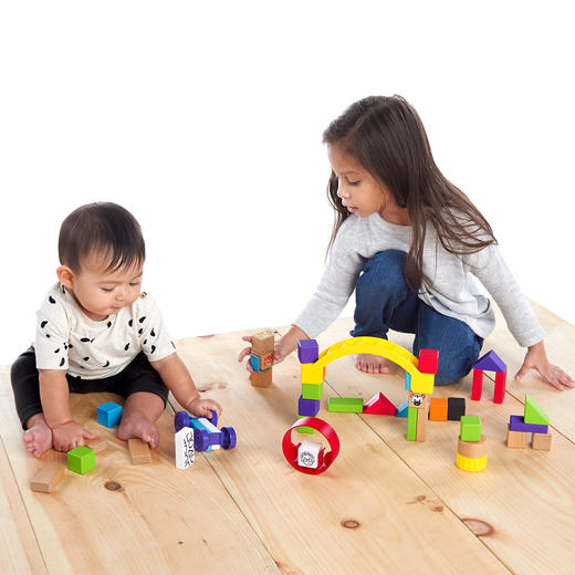 Hape好奇多乐积木套800856 商品图7