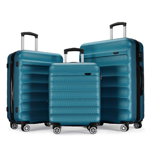 特惠福利品A9123-E可扩展普通锁20寸拉链箱 商品图2