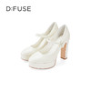 DFuse迪芙斯春季新款厚底芭比鞋高跟玛丽珍单鞋女DF31111055 商品缩略图0