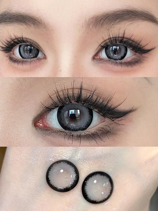 doragina日抛 鬼马少女 灰 含硅水凝胶 14.5mm 日抛无售后！ 商品图0