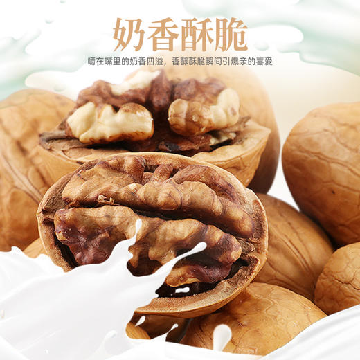 西圣果园 奶香烤核桃500g 商品图3