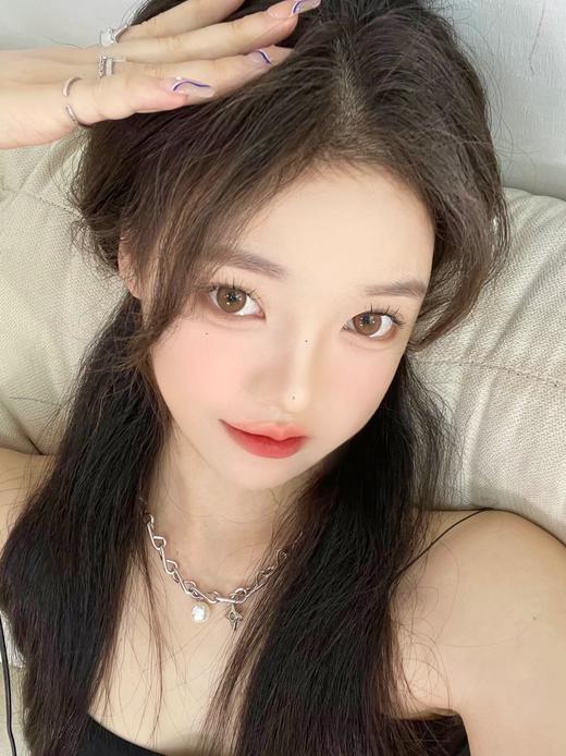 doragina 焦糖奶橘 温温柔柔棕 14.5mm 年抛 含硅水凝胶 商品图6