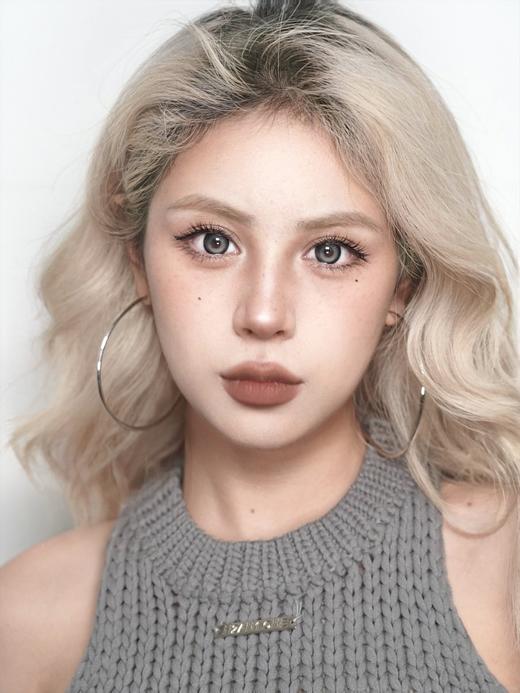 E-lensstyle 美瞳半年抛 虚拟人类灰 直径14.5mm着色13.8mm 商品图1