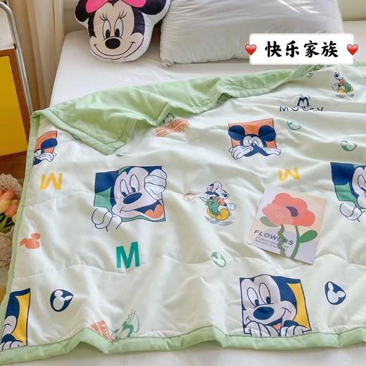 【59元/2条】Disney迪士尼儿童夏被天然凉感儿童A类夏凉被幼儿园yi菌被子【赠礼袋】 商品图1