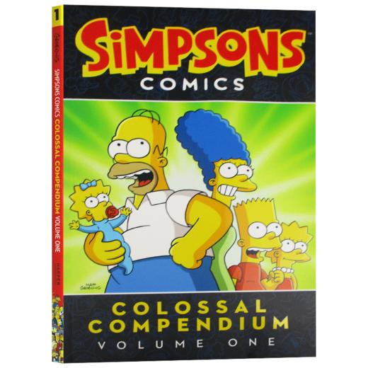 Collins柯林斯 辛普森漫画大全1 英文原版 Simpsons Comics Colossal Compendium Volume 1 英文版 进口原版英语漫画书籍 Matt Groening 商品图3