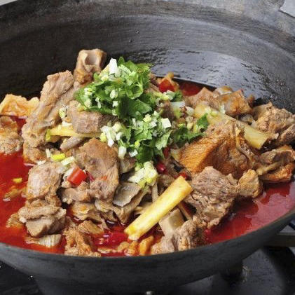 餐云铁锅羊肉酱   铁锅炖羊肉专用配方  特色羊肉馆不外传的独门秘诀  餐厅招牌特色菜品创新推荐  （6斤装一桶做30份） 商品图2