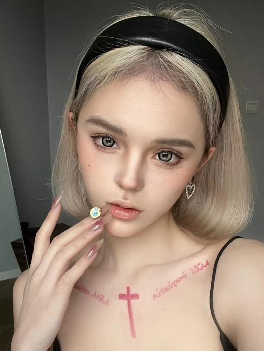 【大直径】Sugarplum-黑金拿破仑-14.5mm【年抛 度数0-1000度 无525/575 】 商品图7