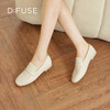 D:FUSE/迪芙斯春季新品圆头素面简约百搭乐福鞋单鞋DF31112018 商品缩略图10