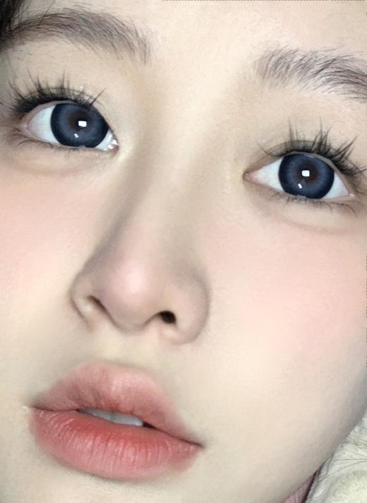 doragina 复古芭比 黑蓝色 14.5mm 年抛 含硅水凝胶 商品图3