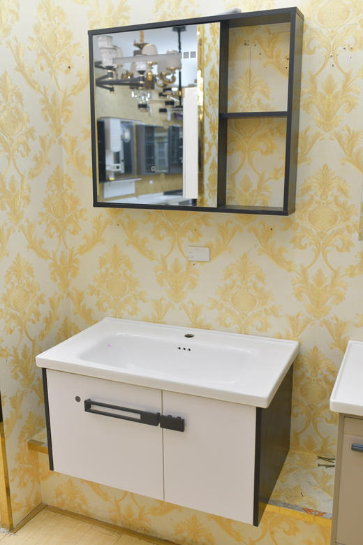 浴室柜 207-80 陶瓷盆/智能镜柜 商品图0