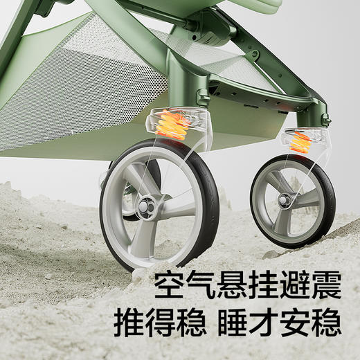 两只兔子Hi婴儿推车可坐可躺折叠儿童双向便携轻便高景观新生宝宝 商品图2