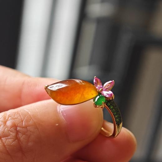 冰红翡随形戒指 商品图2