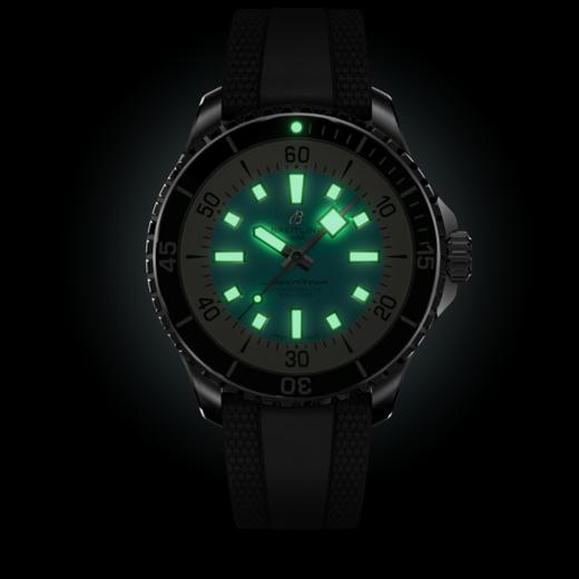 百年灵 Breitling 超级海洋自动机械腕表 A17376211L2S1 商品图4