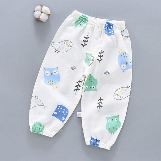 纯棉纱布儿童防蚊裤超薄款裤子婴儿宝宝灯笼裤夏季童装爆款 商品图9