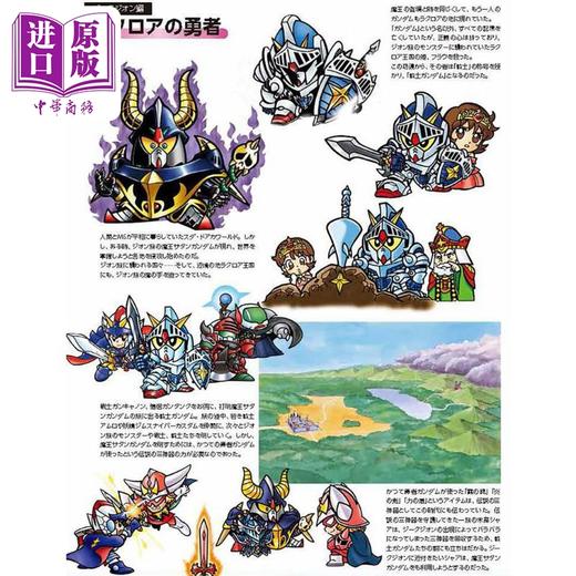 【中商原版】SD高达编年史 SD高达外传篇 日文艺术原版 SDガンダムヒストリア SDガンダム外伝編 栗原昌宏 玄光社出版 商品图3