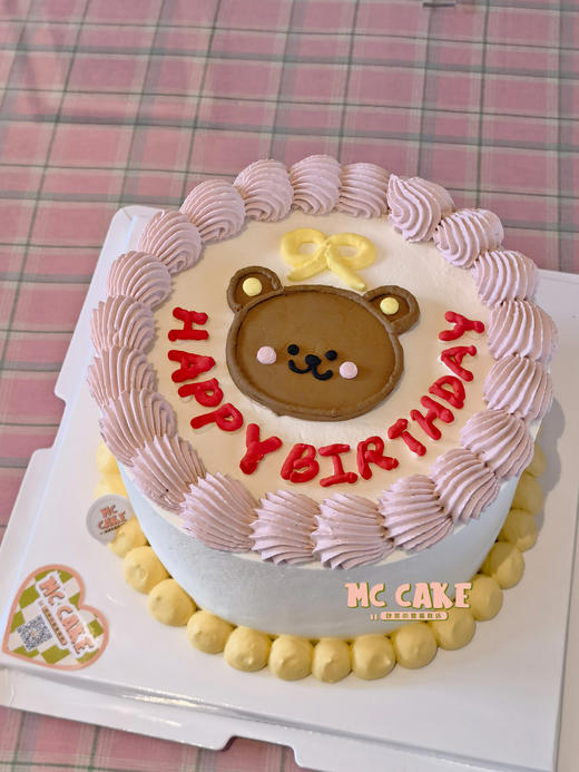 小熊手绘蛋糕 商品图1