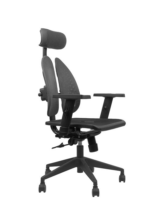 米乔人体工学双背椅家用电脑椅减压老板椅可躺坐透气办公椅 商品图9