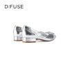 D:FUSE/迪芙斯秋季新品透明方形钻扣尖头平底单鞋DF31111156 商品缩略图3