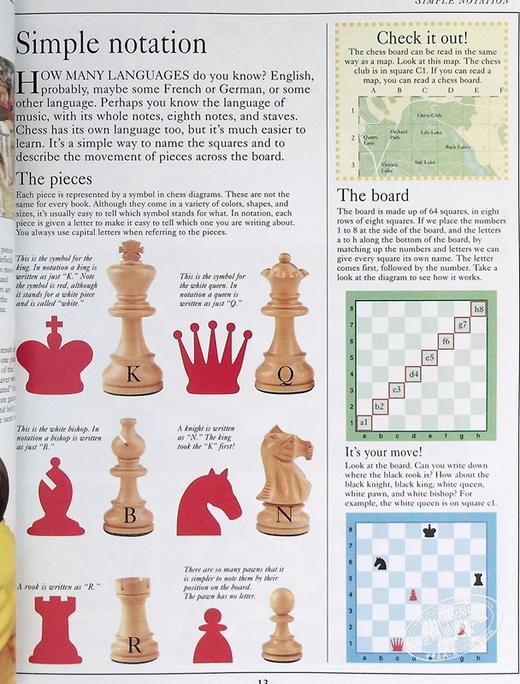 【中商原版】象棋对孩子 Chess for Kids 英文原版 Michael Basman 商品图6