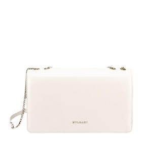 BVLGARI 宝格丽 女士白色翻盖挎包 282397