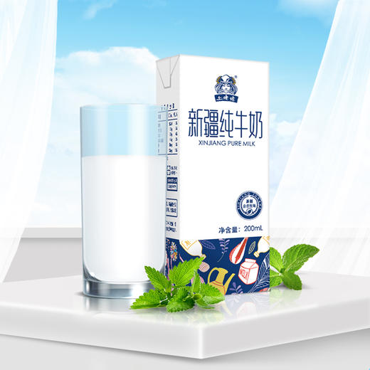 【自营】土姥姥新疆纯牛奶200ML*10盒 商品图5