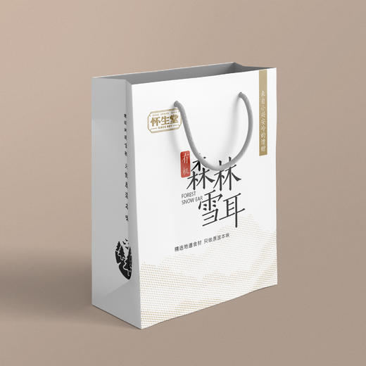 【2024怀生堂】怀生堂有机森林雪耳、采摘中国木耳之乡伊春，口感爽脆营养丰富。每盒100g（小袋分装） 商品图7