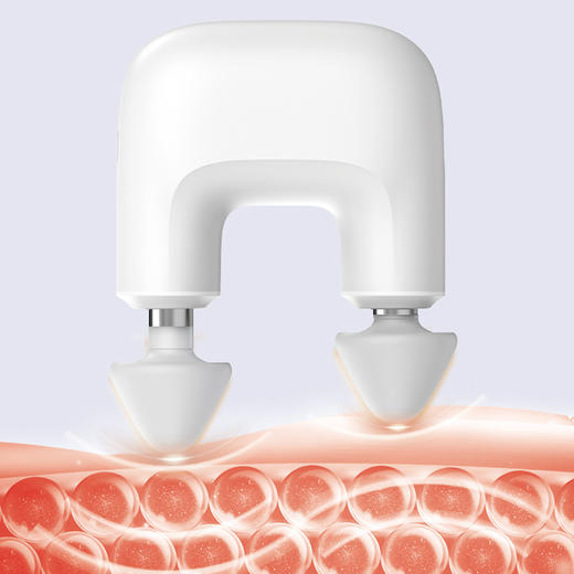 宾多康·双头筋膜枪 | 巴掌大，双手捶，双倍放松好舒坦，身姿也变美 商品图2