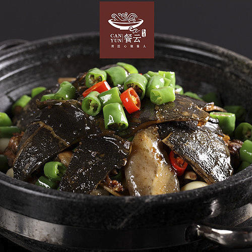 餐云黄焖原味水鱼酱   湖南院子甲鱼特色餐厅不外传配方  黄焖原味特色味型最大化保持菜品食材原味  餐云品牌荣誉出品 （5斤装一桶做50份） 商品图3