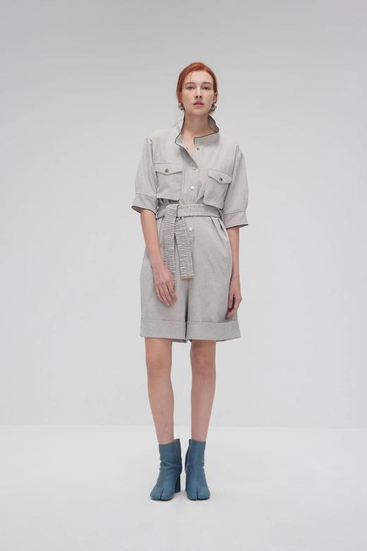 短袖工装连体裤 商品图0