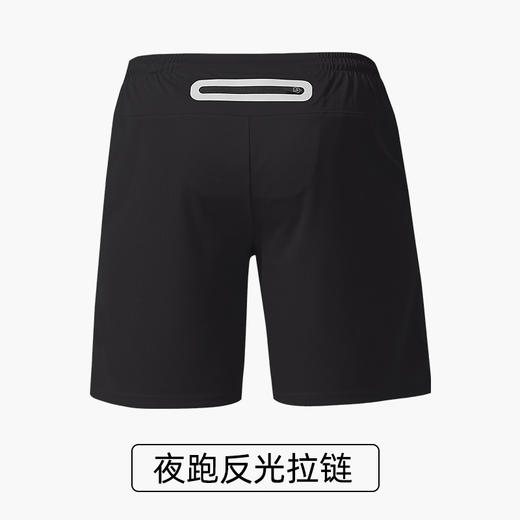 夏季运动速干五分男士短裤短裤宽松双层假两件 商品图3