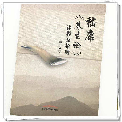 【出版社直销】嵇康《养生论》诠释及拾遗 邓一齐 著 中国中医药出版社 中医书籍 商品图4
