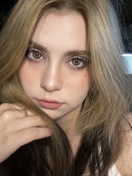 papadox日抛 萤火蜜蜡 小混血棕色 14.2mm 日抛无售后！！有同款月抛 商品图2