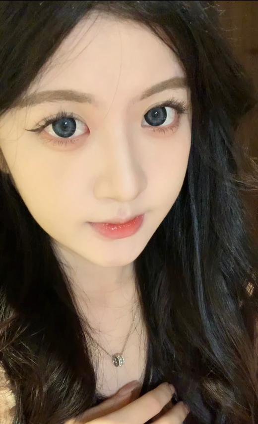 doragina 复古芭比 黑蓝色 14.5mm 年抛 含硅水凝胶 商品图12