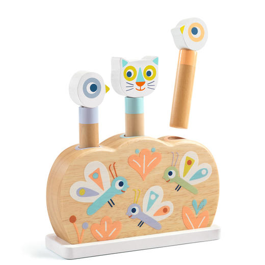 DJECO低幼益智玩具，蒙氏教具弹弹跳 商品图5