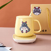 【智能恒温 温暖守候❗️恒温蛇猫暖暖杯】卡通可爱55度，恒温陶瓷杯身，时刻保持温暖，套装陶瓷马克杯子水杯伴手礼礼品礼盒装粉丝专属七夕伴手礼新年礼盒年货礼盒 商品缩略图2