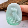派瑞翡翠 翡翠挂件 糯种 飘花 商品缩略图2
