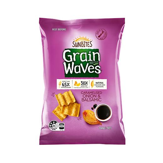 Sunbites焦糖洋葱香醋味谷物片140g/袋 商品图0