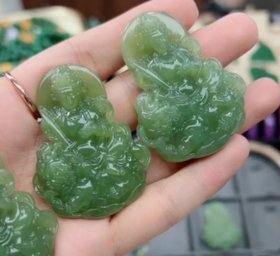 和田玉文殊菩萨