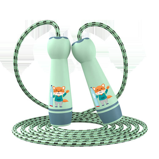 「萌趣造型！数款可选」致佳儿童跳绳 棉绳初学者小学生体育运动用品幼儿园学生跳绳健康训练 商品图4