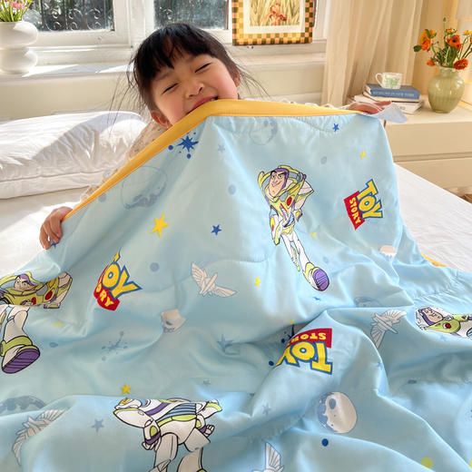 【59元/2条】Disney迪士尼儿童夏被天然凉感儿童A类夏凉被幼儿园yi菌被子【赠礼袋】 商品图6