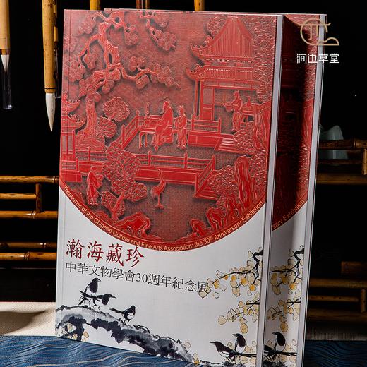 【绝版好书】《瀚海藏珍─中华文物学会30周年纪念展》大16开167页，2009年台湾历史博物馆初版 商品图0