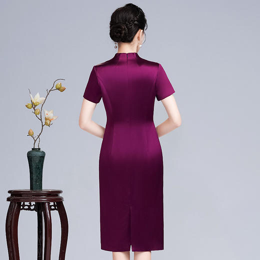 高贵年轻款丈母娘婚庆喜婆婆婚宴装平时可穿LHS-A24 商品图3