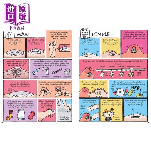 【中商原版】地球上的爆笑生活历史英文原版 幽默科普绘本3册套装 Mike Barfield A Day in the Life of 儿童知识图画书 商品图2