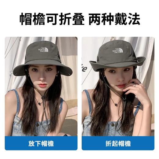 TNF防晒渔夫帽速干透气面料可折叠 商品图2